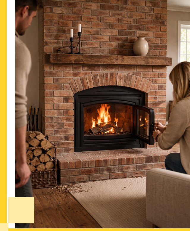 Кирпичные камины под ключ в Кимовске от 154620 р. | ЭриданКмв