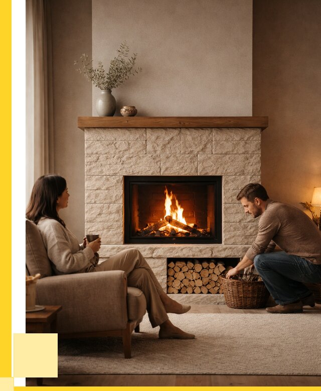 Камины для дома в Кимовске под ключ от 154620 р. | ЭриданКмв