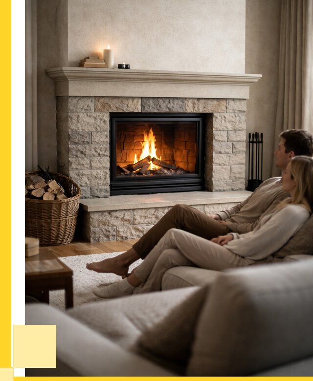 Камины в частном доме под ключ в Кимовске от 206160 р. | ЭриданКмв