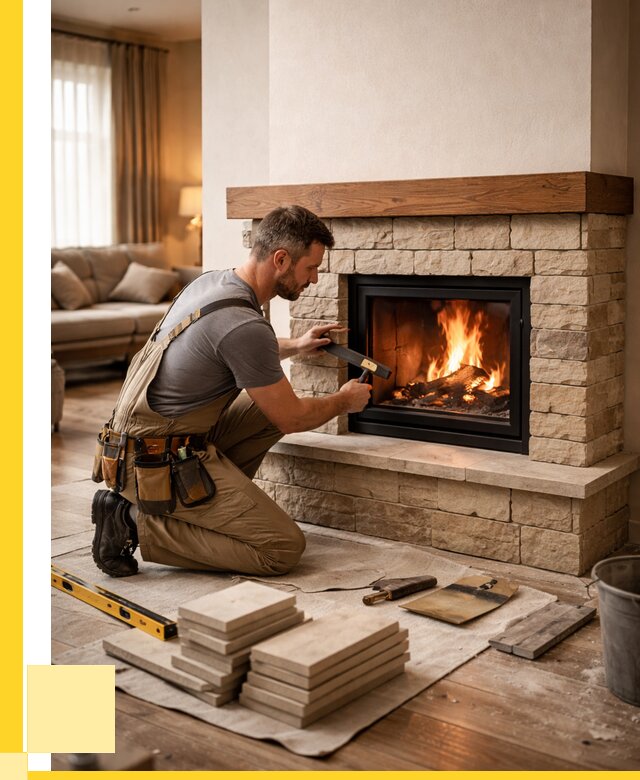 Строительство каминов в Кимовске от 154620 р., ЭриданКмв - под ключ