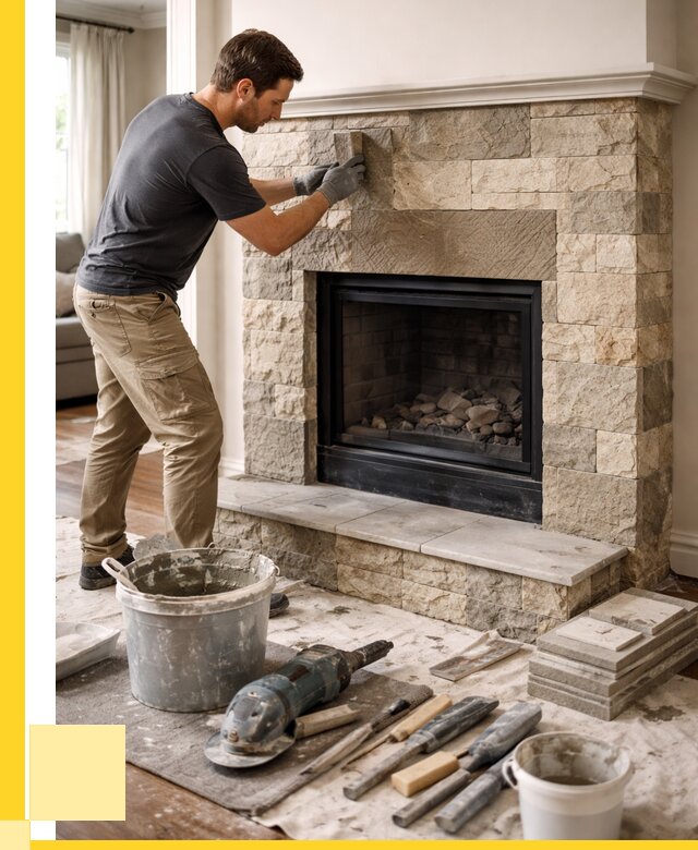 Ремонт каминов и печей в Кимовске от 15462 р. | ЭриданКмв