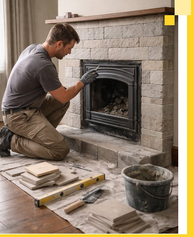 Профессиональный ремонт каминов в Кимовске восстановление и сервис