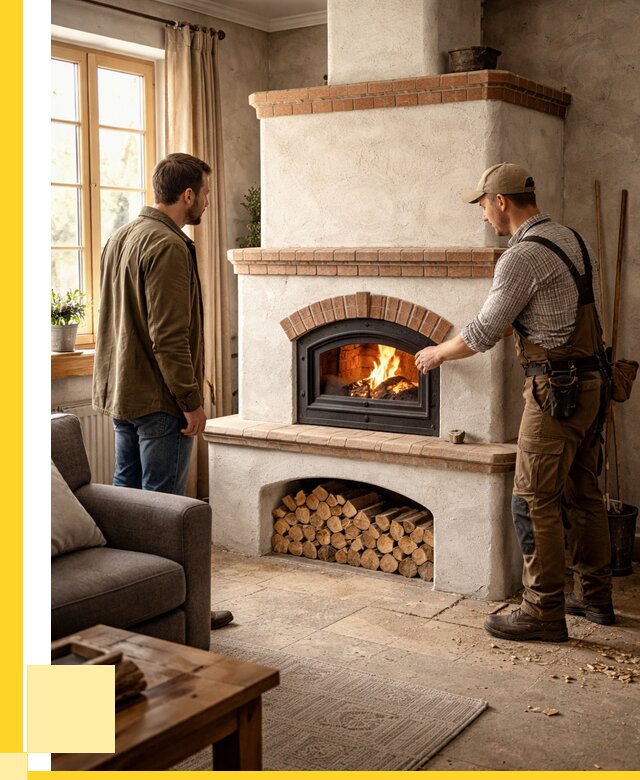 Печи камины в Кимовске: кирпичные, изразцовые от 61848 р. | ЭриданКмв