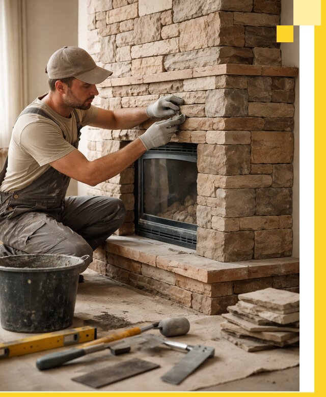 Проектирование и установка печей-каминов под ключ в Кимовске