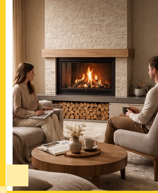 Камины со стеклом в Кимовске от 185544 р. | ЭриданКмв — топки 3 стекла