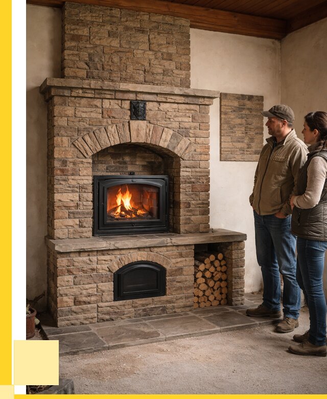 Кирпичная печь под ключ в Кимовске от 154620 р. | ЭриданКмв