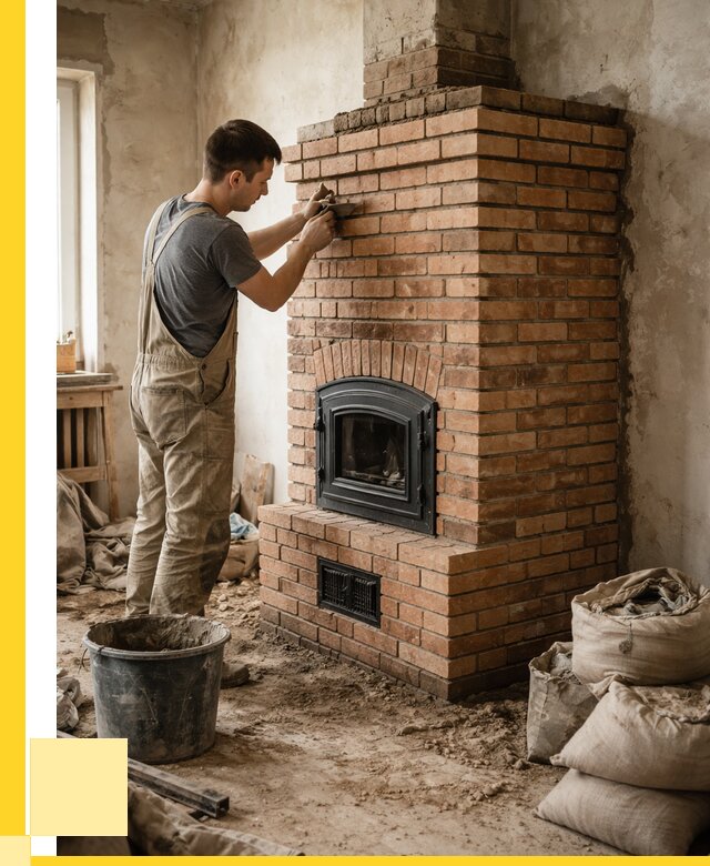 Строительство печей в Кимовске от 67002 р. под ключ, ЭриданКмв