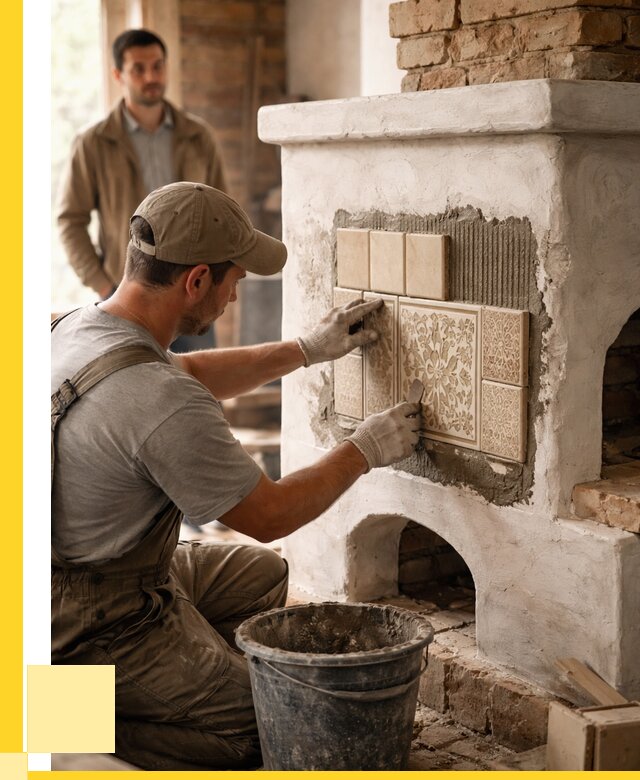 Отделка печей и банных печей в Кимовске от 36078 р. | ЭриданКмв