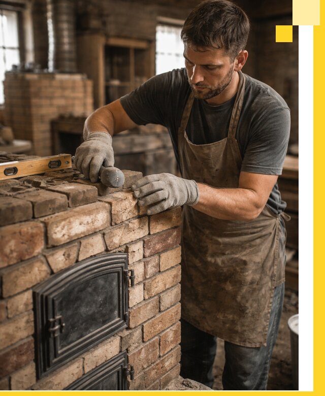 Изготовление печей на заказ в Кимовске с проектом и монтажом