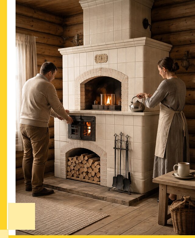 Русские печи в Кимовске: установка от 154620 р. ЭриданКмв