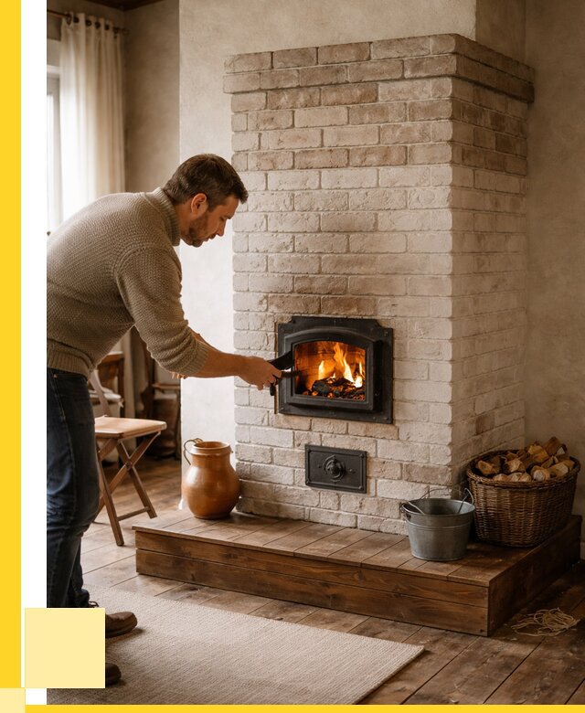 Печь голландка из кирпича в Кимовске от 87618 р. | ЭриданКмв