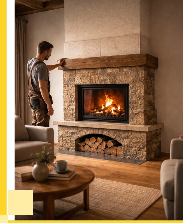 Печи камины для дома под ключ в Кимовске от 56694 р. | ЭриданКмв