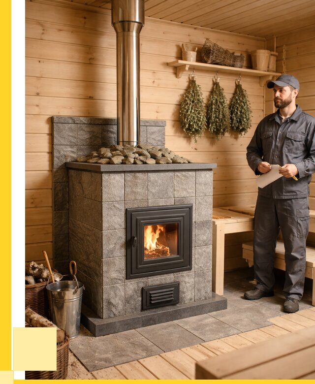 Печи для бани под ключ в Кимовске от 123696 р. | ЭриданКмв