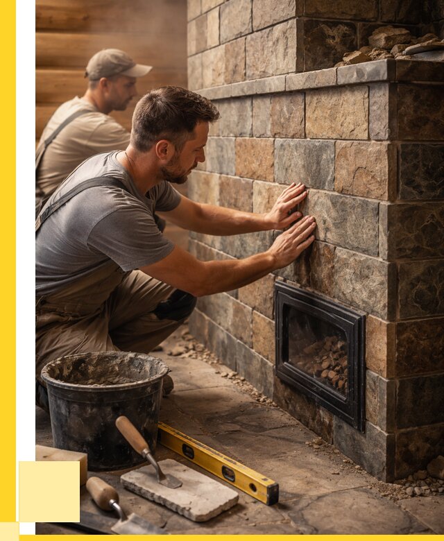 Облицовка банных печей в Кимовске под ключ от 12370 р. | ЭриданКмв