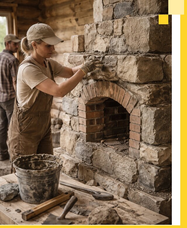 Каменные печи на заказ и монтаж в Кимовске, долговечные решения