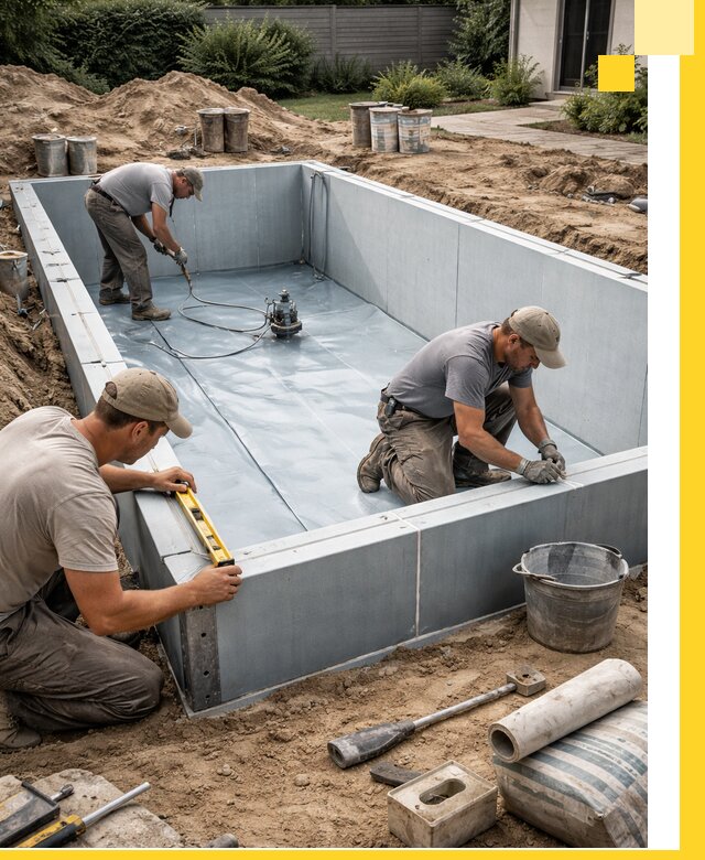 Профессиональный монтаж бассейнов под ключ в Кимовске с гарантией