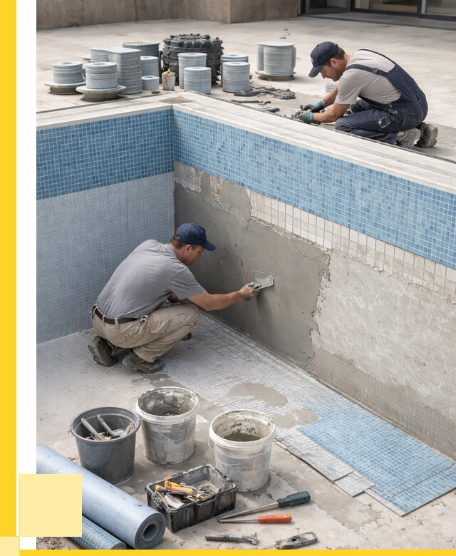 Ремонт и обслуживание бассейнов в Кимовске от 25770 р. | ЭриданКмв