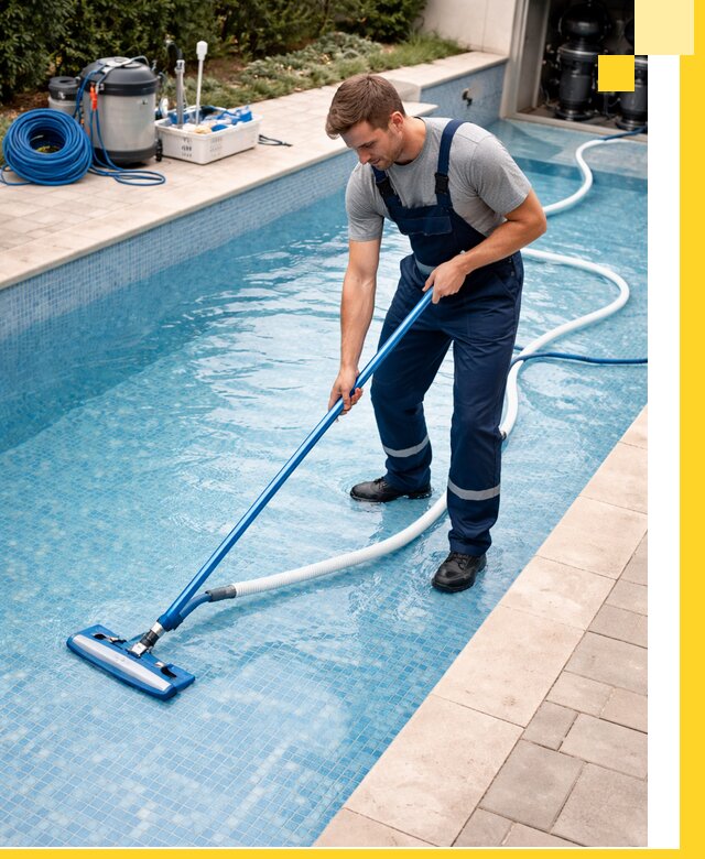 Профессиональная чистка бассейнов и фильтров в Кимовске под ключ