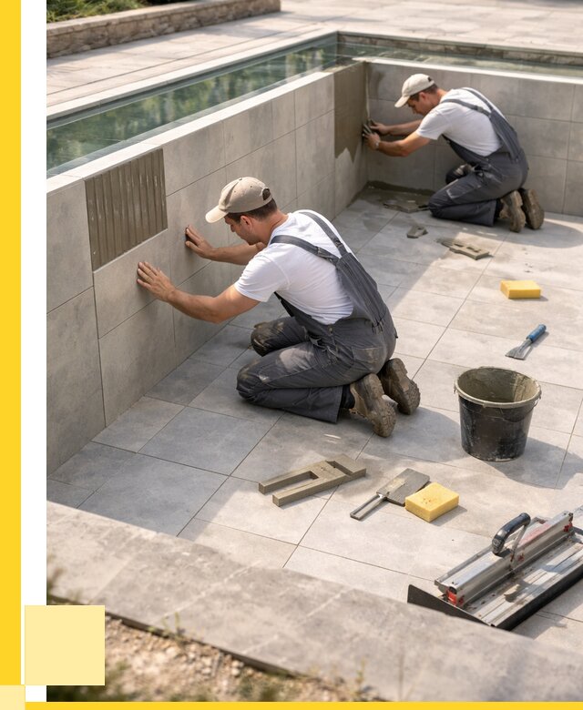 Облицовка бассейнов в Кимовске от 4639 р. под ключ | ЭриданКмв