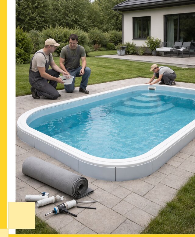 Пластиковый бассейн купить в Кимовске от 257700 р., ЭриданКмв