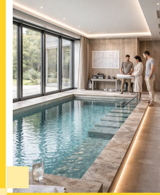 Закрытые бассейны под ключ в Кимовске от 2577000 р. | ЭриданКмв