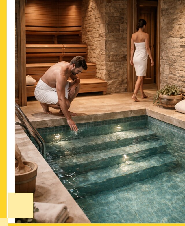 Сауна с бассейном под ключ в Кимовске от 123696 р., ЭриданКмв