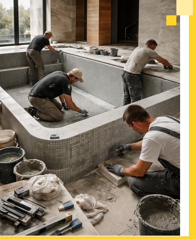 Строительство и установка СПА бассейнов под ключ в Кимовске