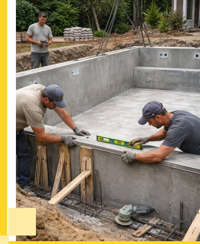 Монтаж чаши бассейна в Кимовске под ключ от 257700 р., ЭриданКмв