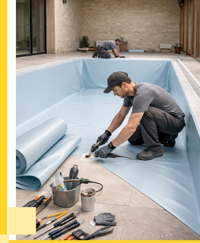 Пленка ПВХ для бассейнов в Кимовске от 2577 р. | ЭриданКмв