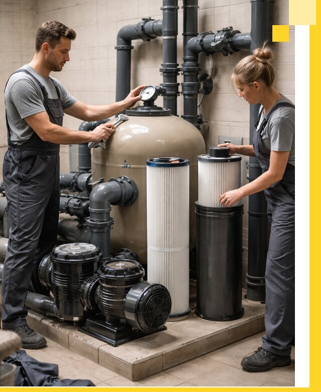 Фильтры и системы фильтрации для бассейнов в Кимовске