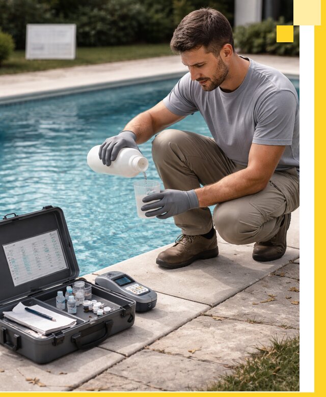 Профессиональная дезинфекция воды в бассейне в Кимовске