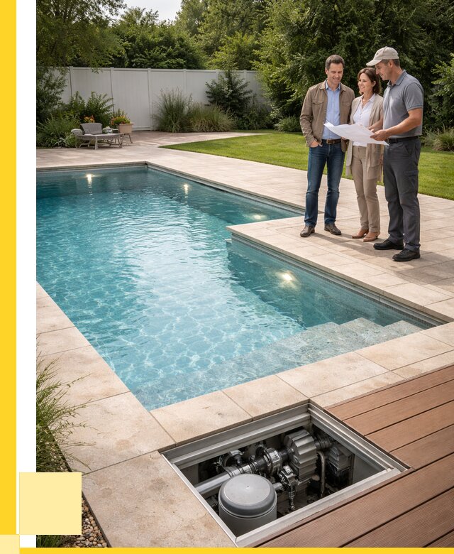 Плавательные бассейны под ключ в Кимовске от 824640 р., ЭриданКмв