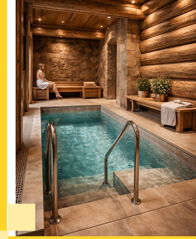 Аренда бани с бассейном в Кимовске от 1546200 р. | ЭриданКмв