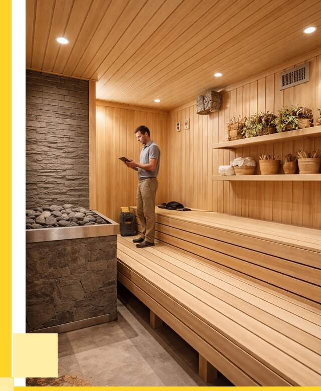 Сауна под ключ в Кимовске: от 463860 р. | Строительство — ЭриданКмв