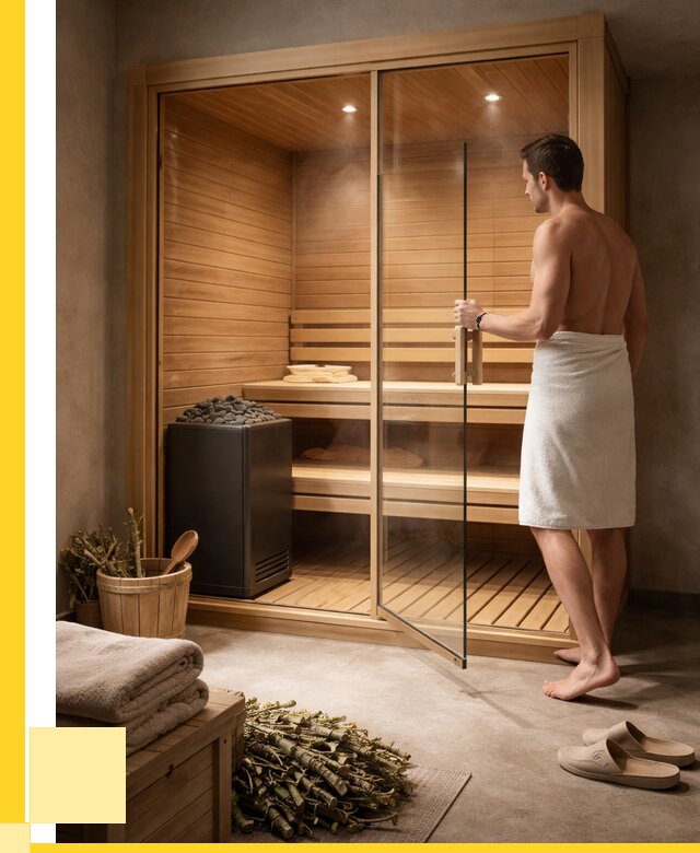 Купить мини сауны для дома в Кимовске от 72156 р. ЭриданКмв