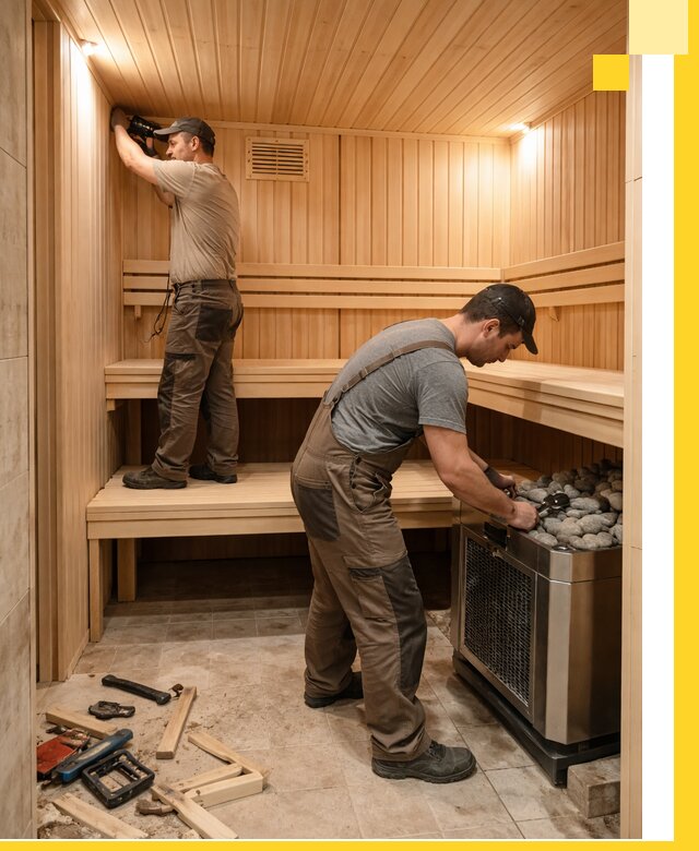 Купить сауну под ключ в Кимовске с монтажом и гарантией