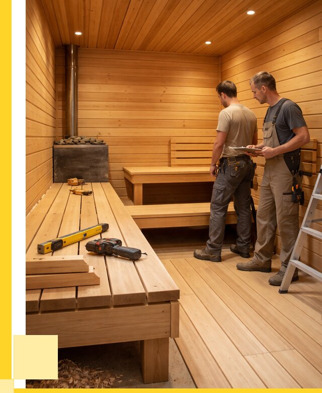 Отделка бань и саун в Кимовске по цене от 4639 р. | ЭриданКмв