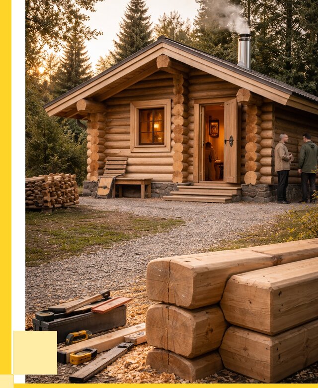 Строительство бань и комплексов в Кимовске от 463860 р.| ЭриданКмв