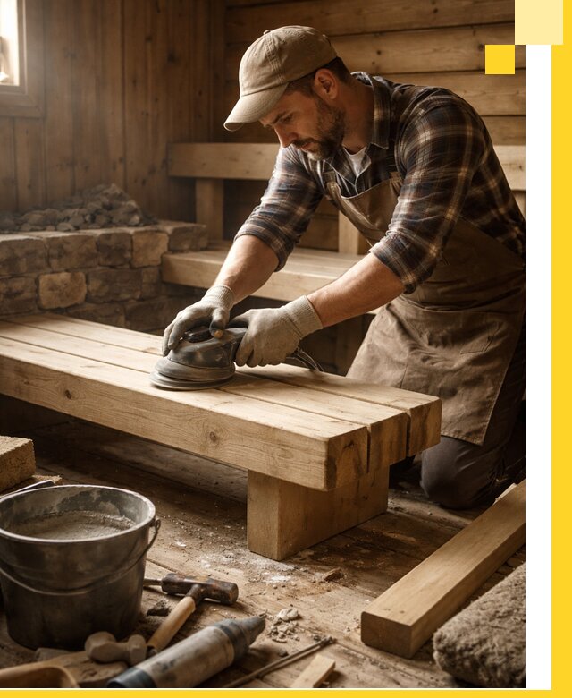 Ремонт бань под ключ в Кимовске с гарантией качества и сроков