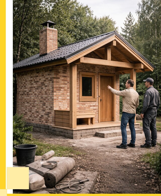 Кирпичные бани и печи в Кимовске от 360780 р. | ЭриданКмв