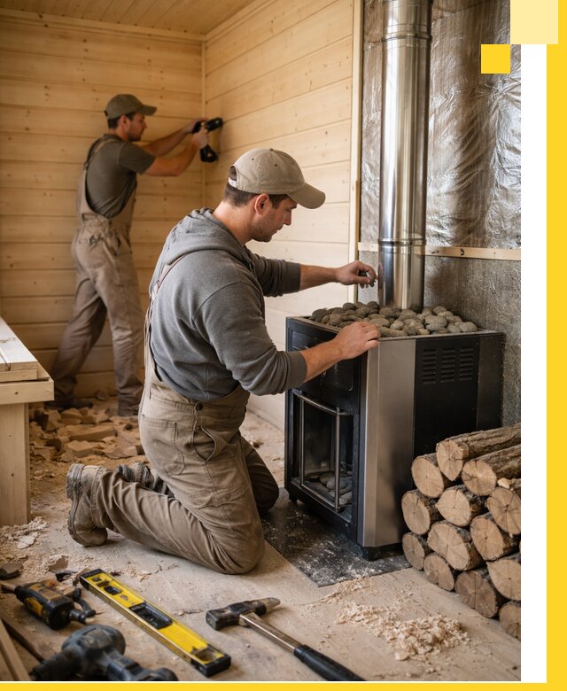 Строительство деревянных бань под ключ в Кимовске проекты и монтаж