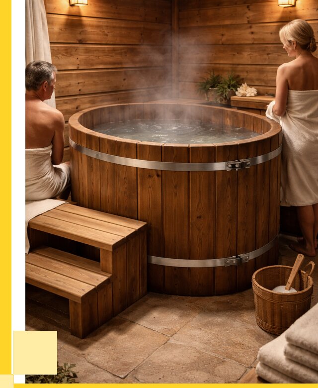 Бани с купелью под ключ в Кимовске от 463860 р. | ЭриданКмв