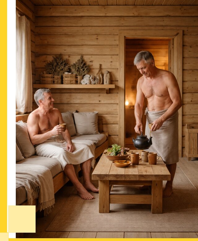 Бани с комнатой отдыха под ключ в Кимовске от 463860 р. | ЭриданКмв