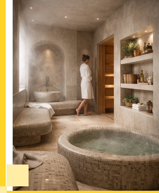 Строительство бани с хамамом в Кимовске от 773100 р. | ЭриданКмв