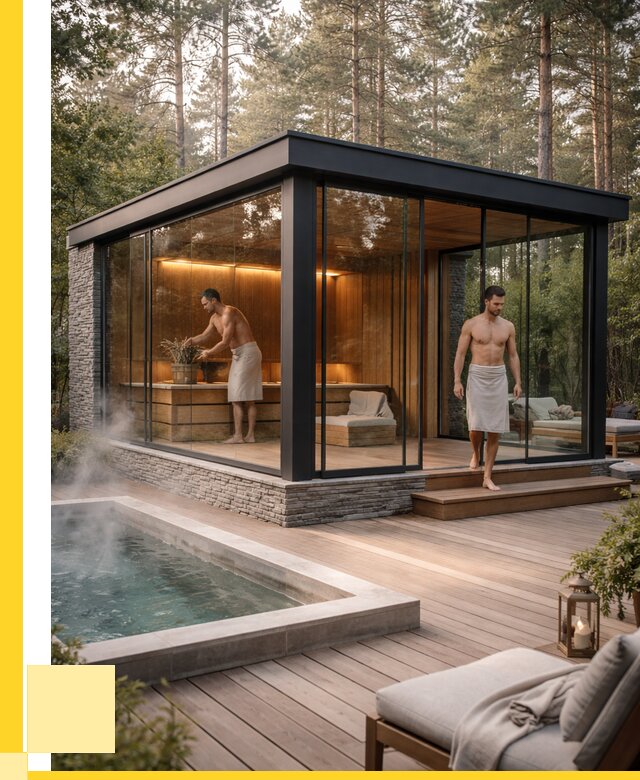 Стеклянные бани и двери в Кимовске от 463860 р. | ЭриданКмв