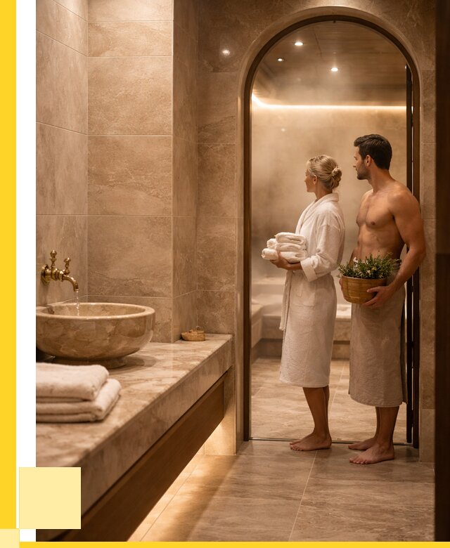 Проект и монтаж сауны и хамама в Кимовске от 360780 р., ЭриданКмв