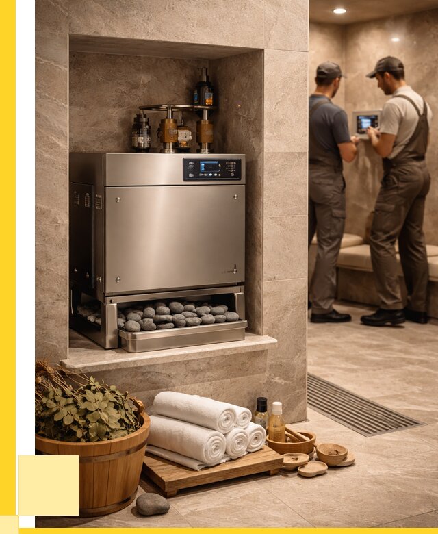 Парогенераторы для хамама в Кимовске от 77310 р. | ЭриданКмв