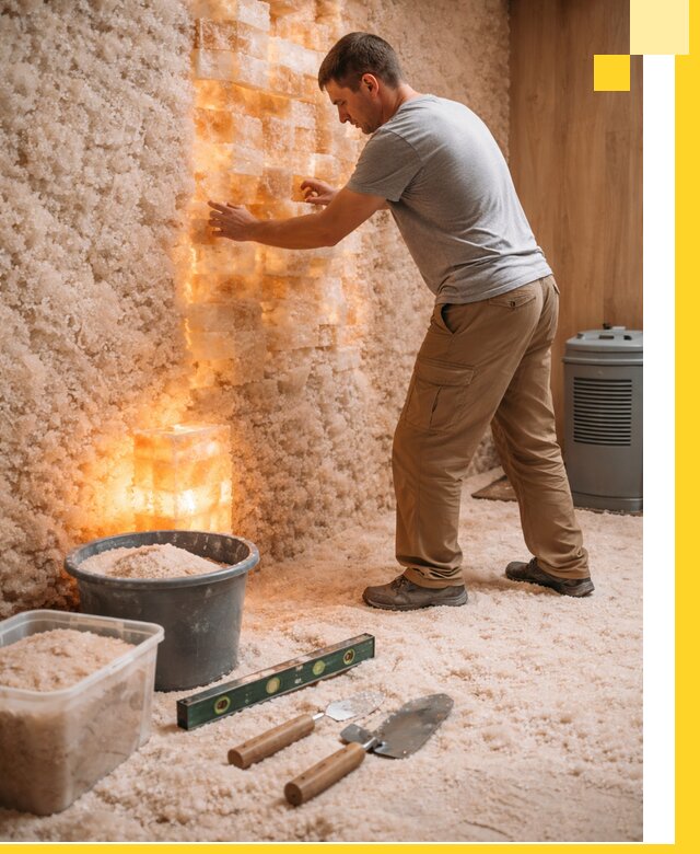 Проектирование и монтаж соляных комнат в Кимовске под ключ