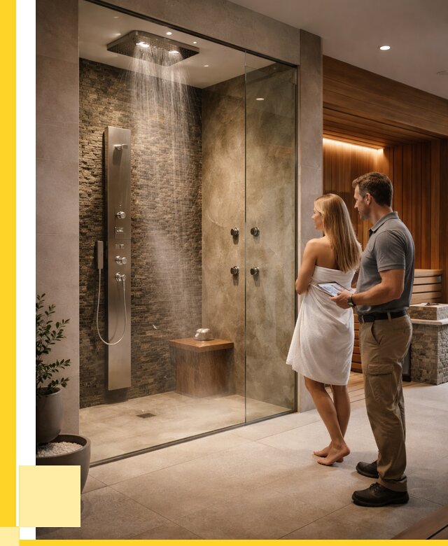 Купить душ впечатлений для дома в Кимовске от 87618 р. | ЭриданКмв