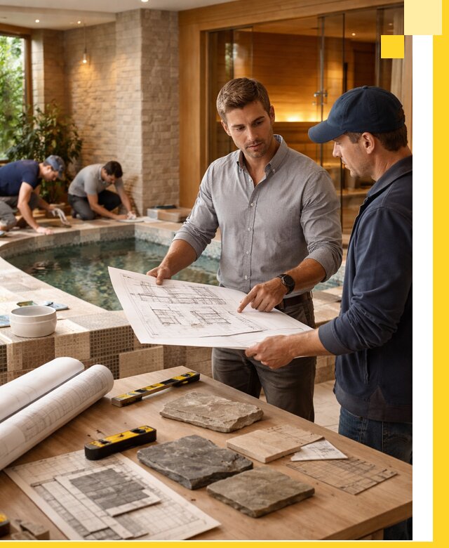 Проектирование SPA зон под ключ в Кимовске с инженерией